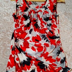 Vneck , sleeveless, sz Small top